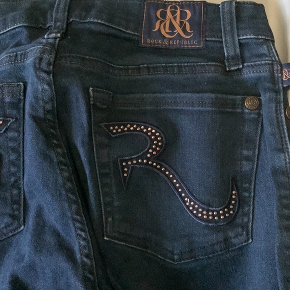 ROCK AND REPUBLIC DENIM JEANS - Picture 2 of 7